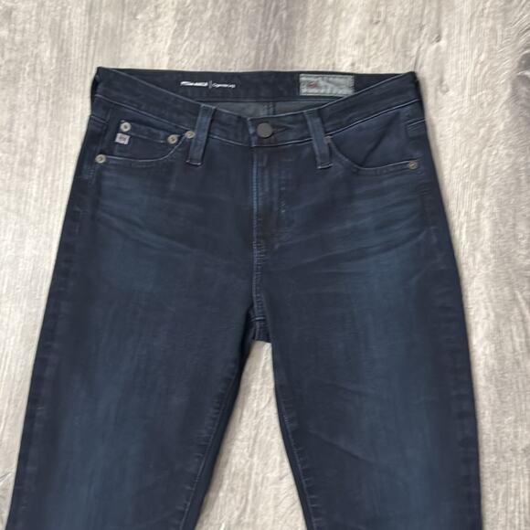 ag Adriano Goldschmied Contour 360 Prima Ankle Cigarette Leg Skinny Jeans Sz 25 - Picture 4 of 13